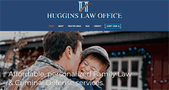 Desktop Screenshot of hugginslawoffice.com